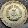 GERMANY  SILVER 1968 10 Mark Beautiful Uncirculated Swirling Lustre GEM BU Image 2