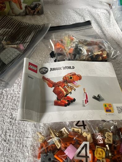 Lego set 76967 little eatie T.rex