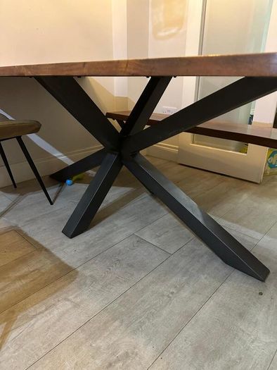 Wooden Dining Table with Bench and Chairs for Sale