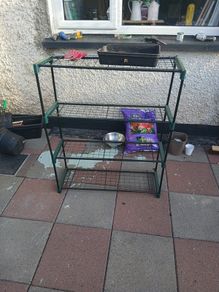 Four Tier Garden Shelf