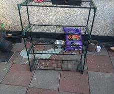Four Tier Garden Shelf