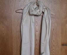 H&M Light Scarf Cream 180x70cm