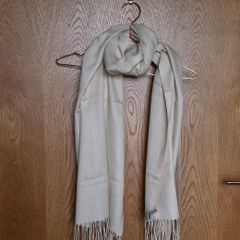 H&M Light Scarf Cream 180x70cm