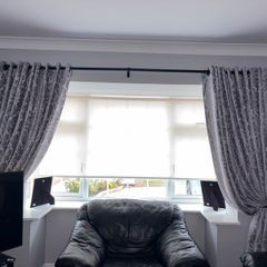 curtain and pole