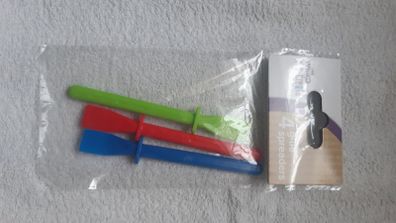 Wilko Let's Create 3 coloured glue spreaders Art Arts Craft