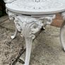 cast iron  garden table and chairs Image 4