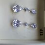 Wedding necklace and earrings Image 2