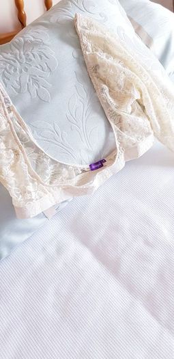 Cream Lace Canopi Sleeves