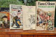 Flann O'Brien four book bundle (Dalkey archive, the best of myles na gopaleen, at swim two birds, the hard life)