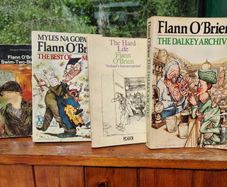 Flann O'Brien four book bundle (Dalkey archive, the best of myles na gopaleen, at swim two birds, the hard life)