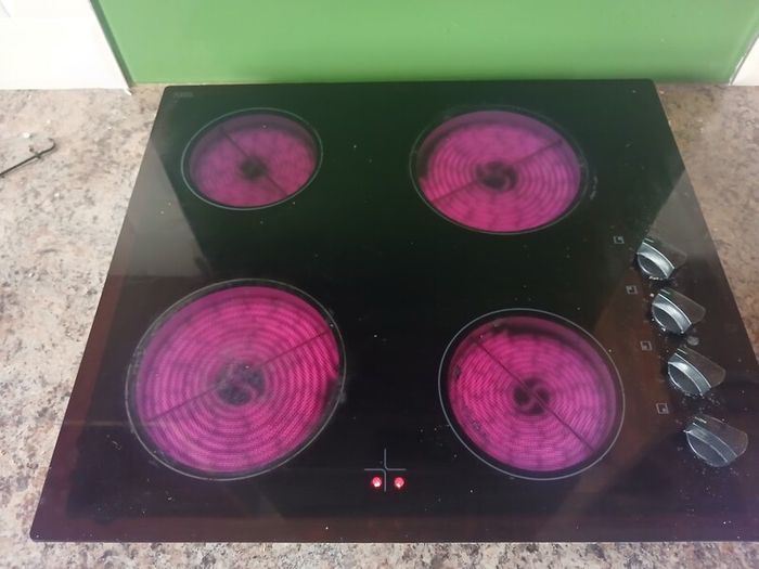 4 ring electric hob