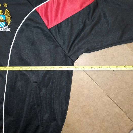FREE POST  Manchester City Cherry Orchard (XL) Jacket Tracksuit Top Track Errea Soccer Football Vintage Retro Dublin Ballyfermot Extra Large