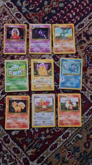 Pokemon Cards Base Set and Jungle