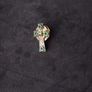 Celtic Cross Lapel Pin Badge Image 2