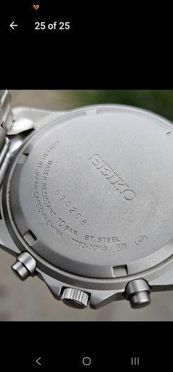 Seiko chronograph