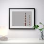 Poolbeg Chimneys, Limited Edition Grey or Black Framed Print Image 3