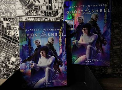 Ghost in the Shell ! DVD ! with Slipcase ! 2017 ! Sci-Fi !
