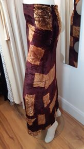 Deirdre Fitzgerald Velvet Maxi Skirt
