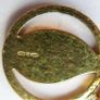 Vintage Sterling Silver 925 Gold Plated Chain with Pendant , length 20" - 2,8g Image 6