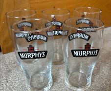 Murphy's Irish Stout Tulip Pint Glasses