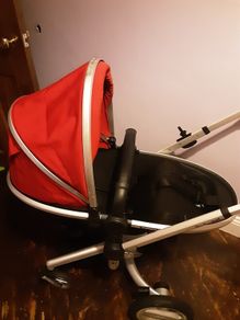 Red silver cross pram/buggy immaculate condition