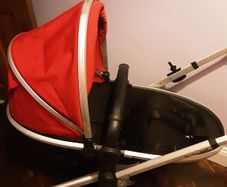 Red silver cross pram/buggy immaculate condition