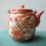 Antique Japanese Kutani Teapot Image 2