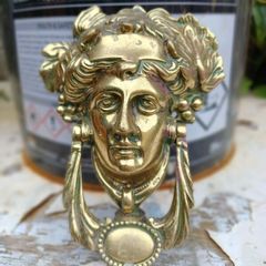 Vintage Heavy Brass Door Knocker