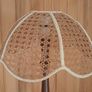 Vintage Rattan Lampshade Image 2