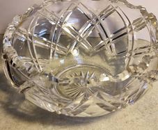Nice Haevy Crystal Bowl No Stamp.