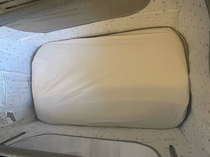 baby cot next to me