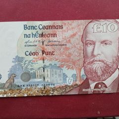 Rare Unc Ireland banknote  Parnell 100 Pound note BAK 320529