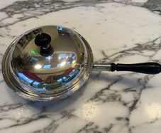 Silver Plated Flambe Pan
