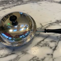 Silver Plated Flambe Pan