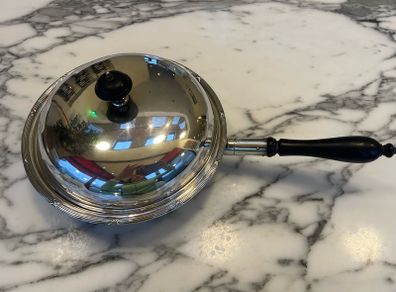 Silver Plated Flambe Pan