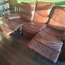 Leather couch Image 3