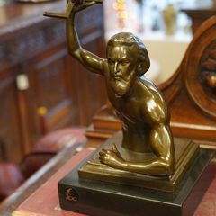 Bronze Greek God Zeus