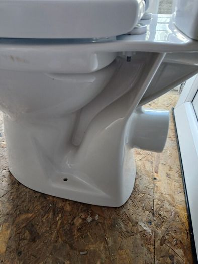 toilet and cistern