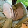 Leather recliner/swivel armchair Image 6