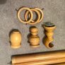 Wooden curtain poles Image 3