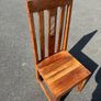 6 solid wood kitchen chairs Image 4