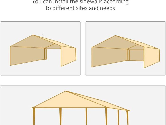 6 x 3 m Party Tent Gazebo Marquee