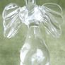 Vintage Hand Blown Crystal Elephant Figurine: Animal Art Glass Image 8