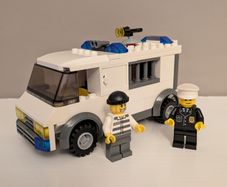 Lego Town City Police - Prisoner Transport - set  7245-1 - released 2005