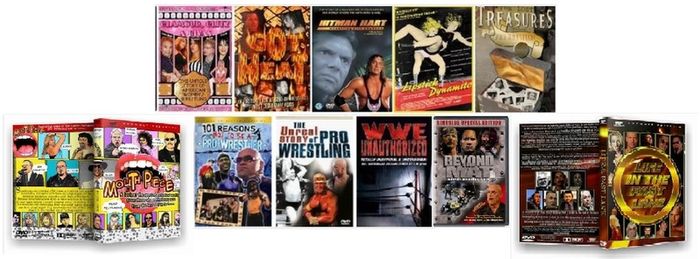 Pro Wrestling Documentary Collection (11 Brand New & Sealed DVDs)