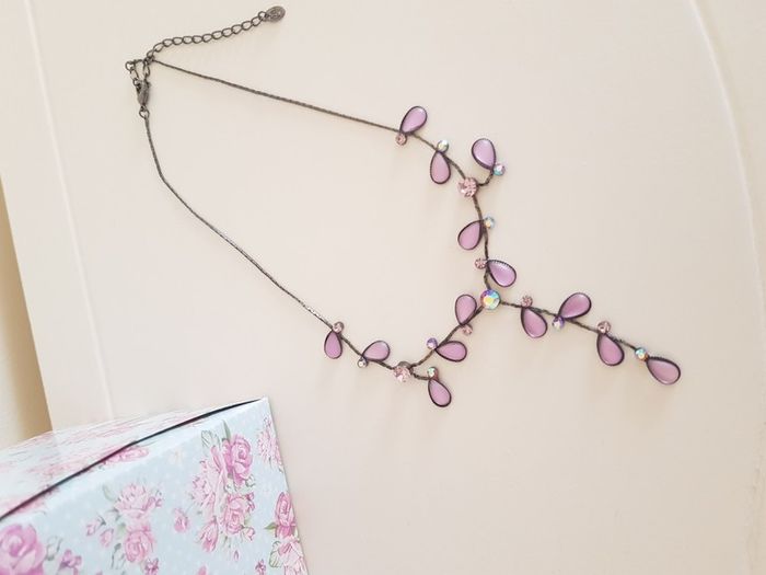 Purple Costume Necklace