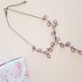 Purple Costume Necklace Image 5