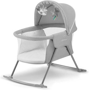 Kinderkraft LOVI 3 in 1 Baby Crib Travel Cot Rocker