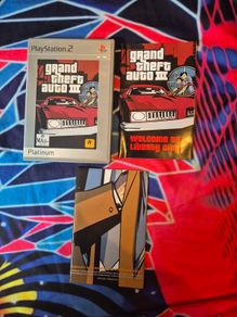 Empty Case Only Platinum Grand Theft Auto III GTA 3 PlayStation 2 PS2- Complete With Manual Australian Version