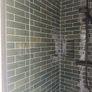 Green porcelain subway tiles Image 2